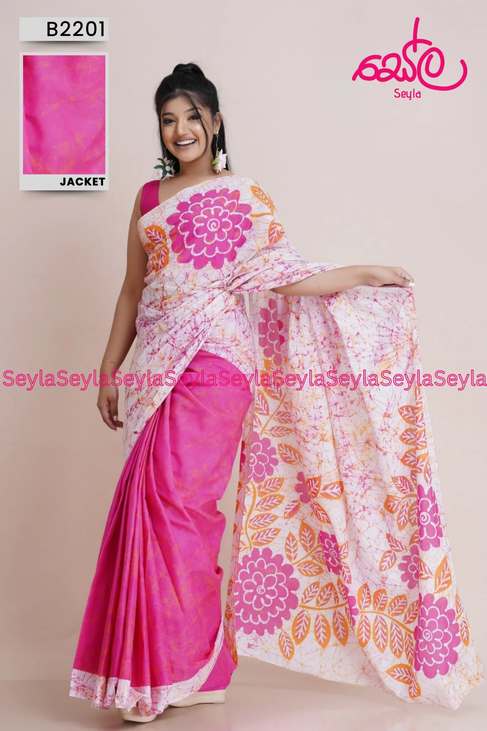 Seyla Batik Saree (106)