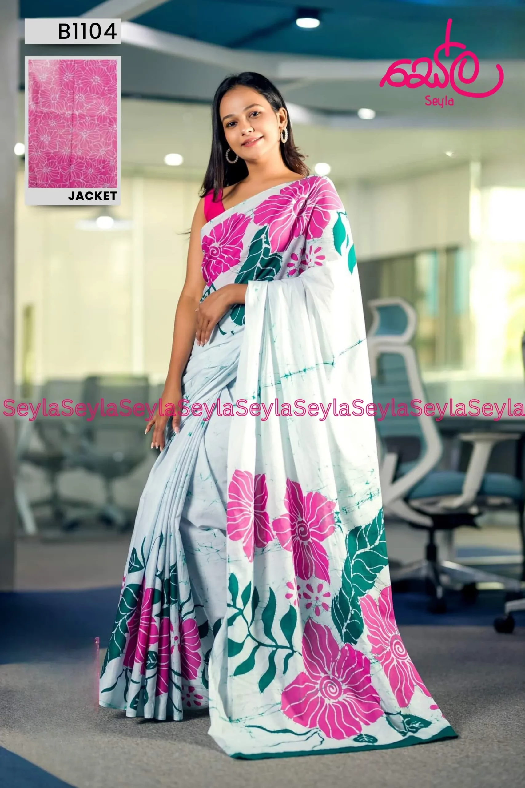 Seyla Batik Saree (109)