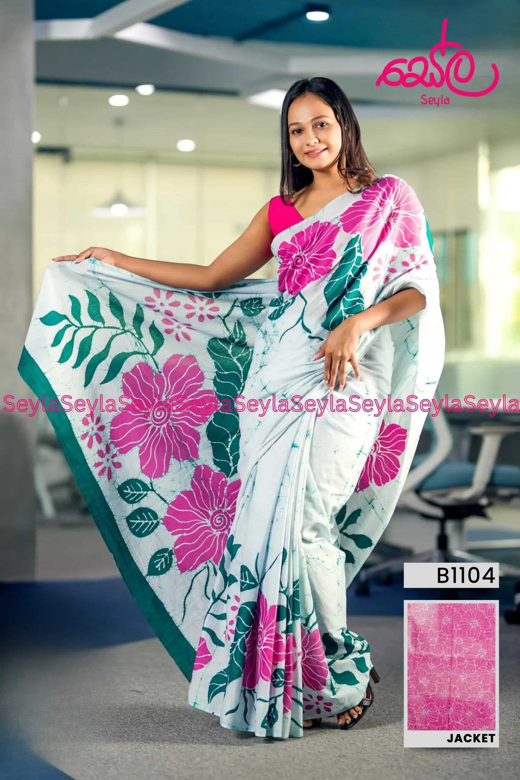 Seyla Batik Saree (111)