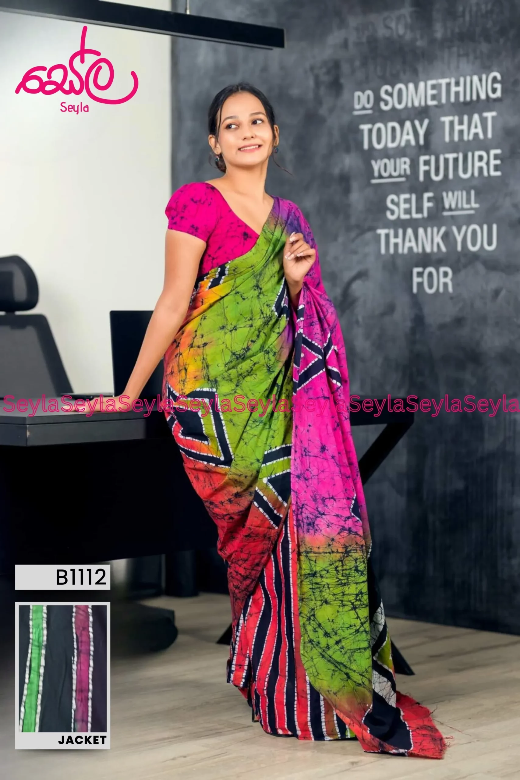Seyla Batik Saree (125)