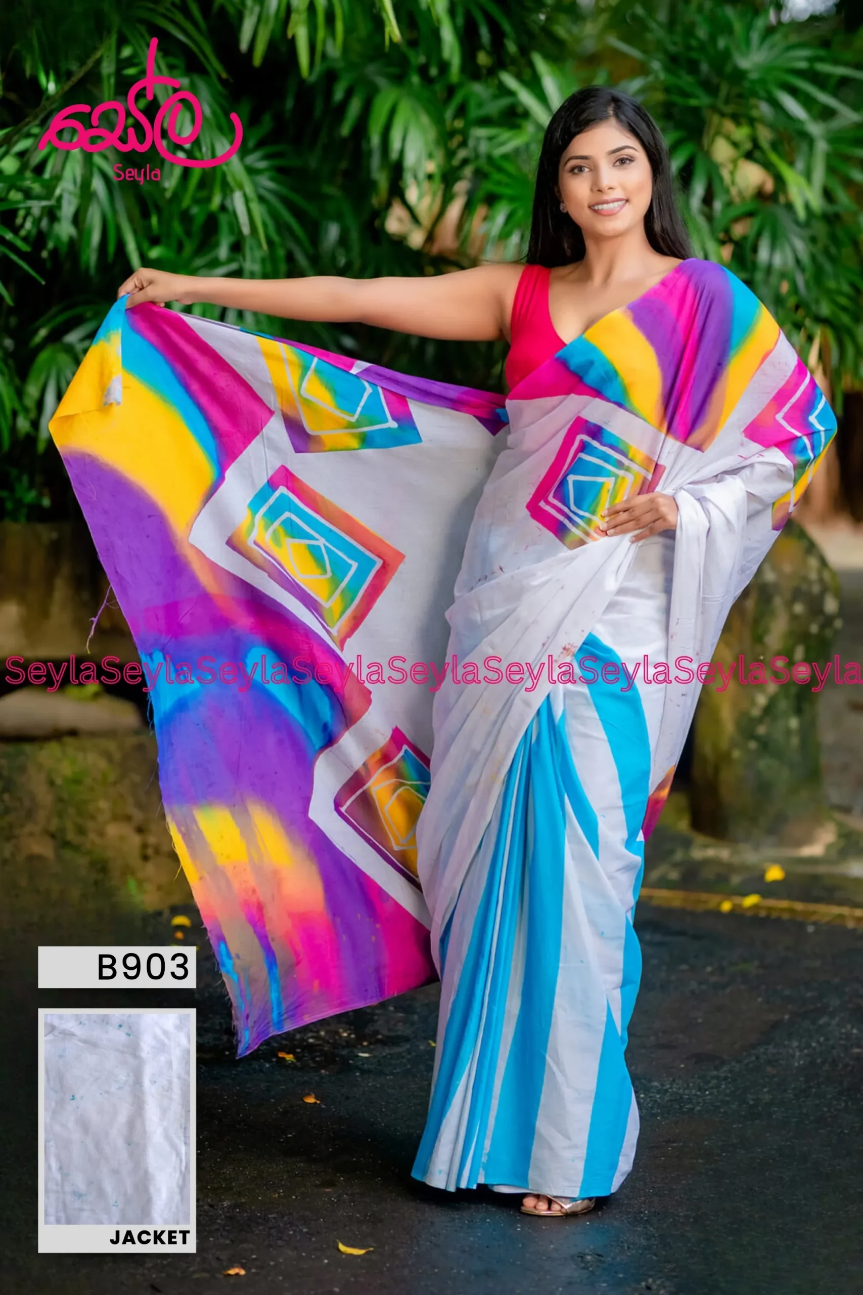 Seyla Batik Saree (144)