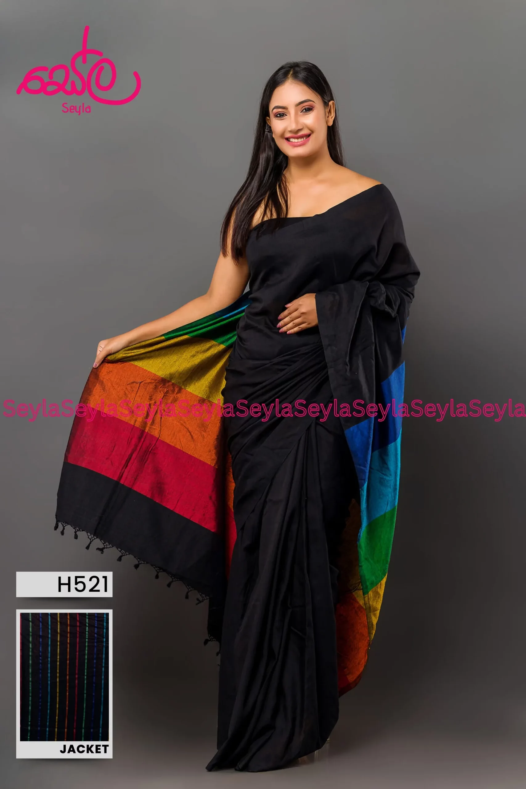 Seyla Batik Saree (185)