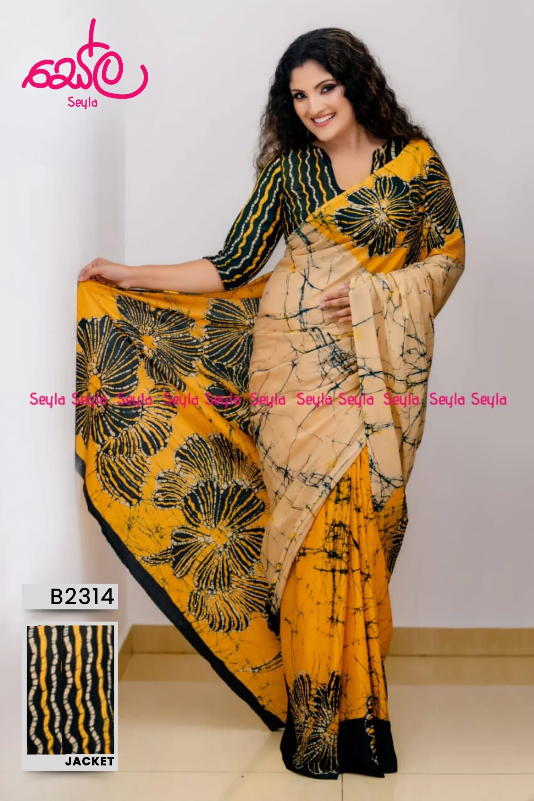 Seyla Batik Saree (280)