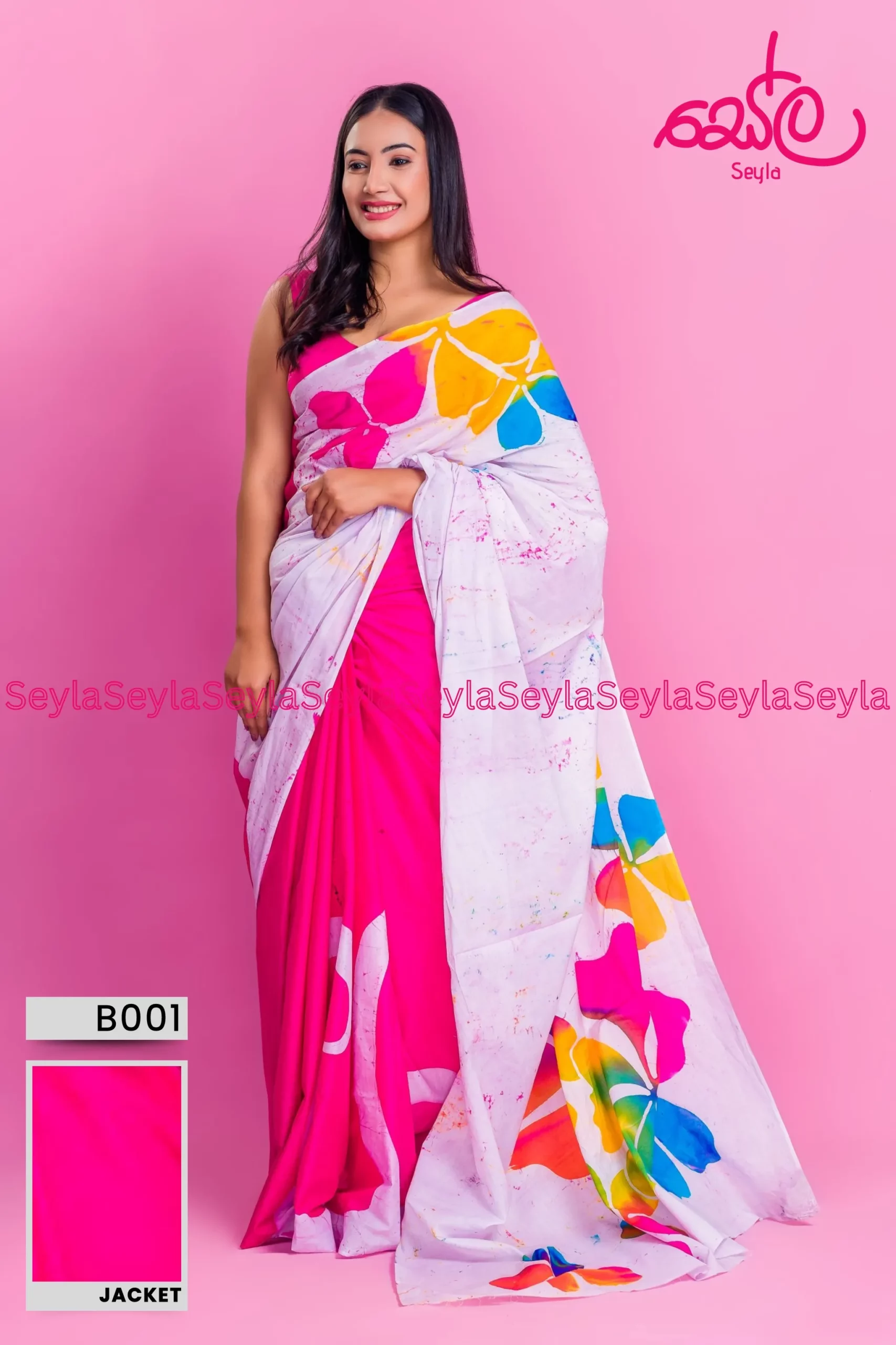 Seyla Batik Saree (300)