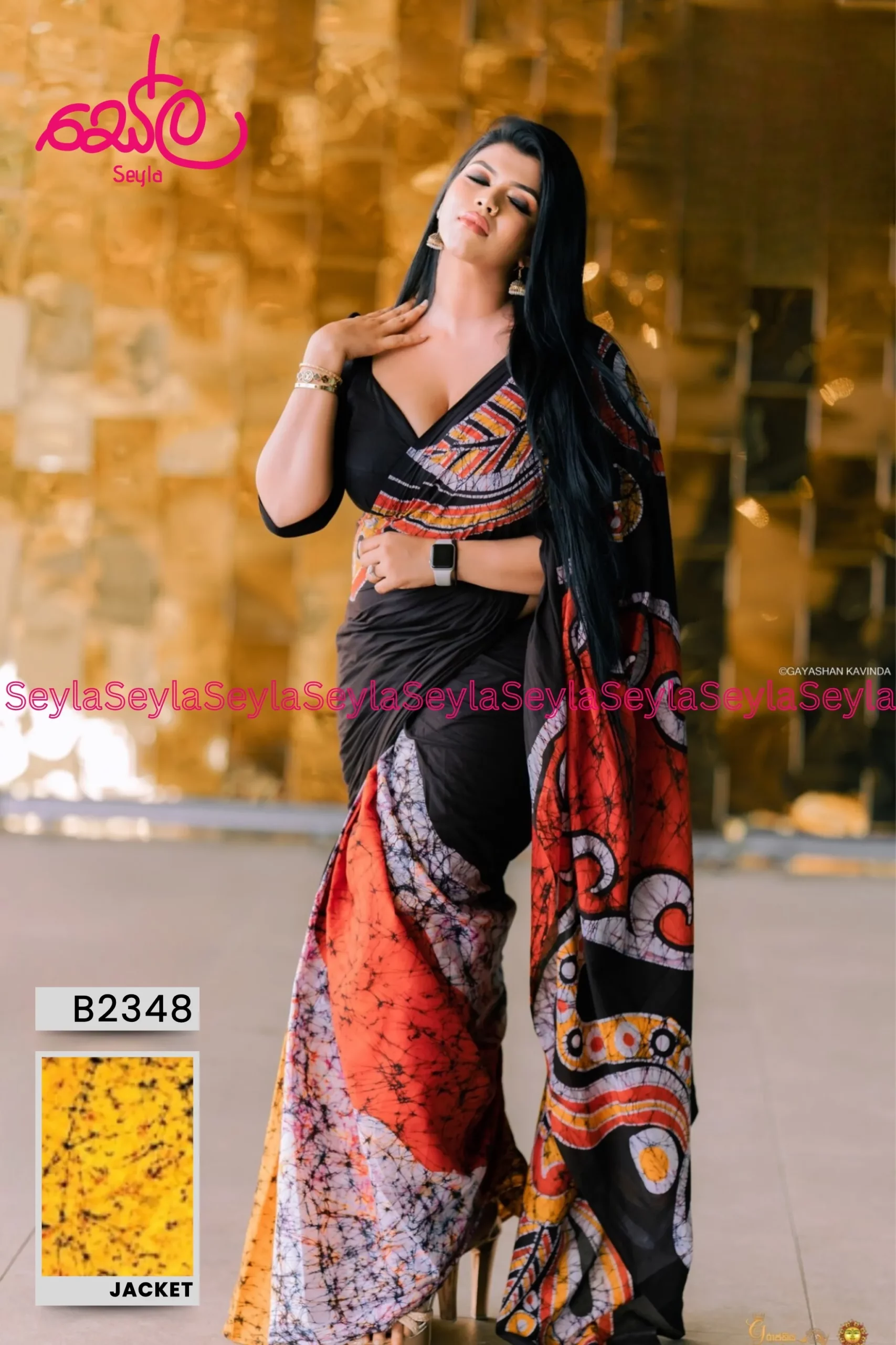Seyla Batik Saree (90)