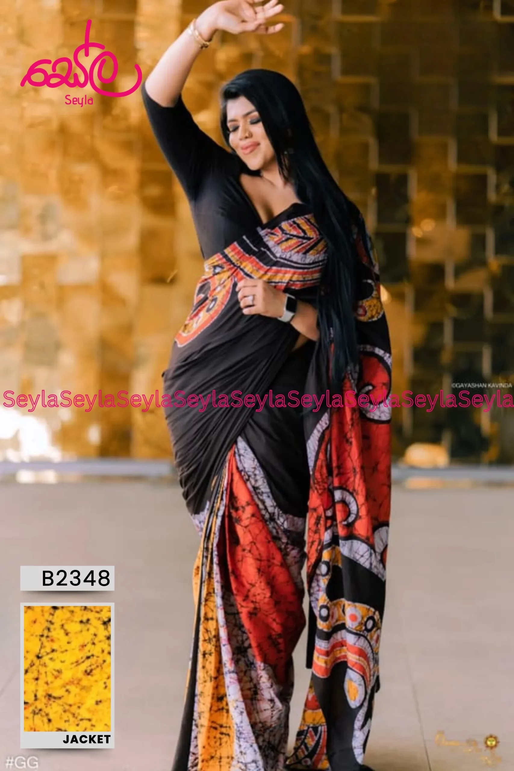 Seyla Batik Saree (91)