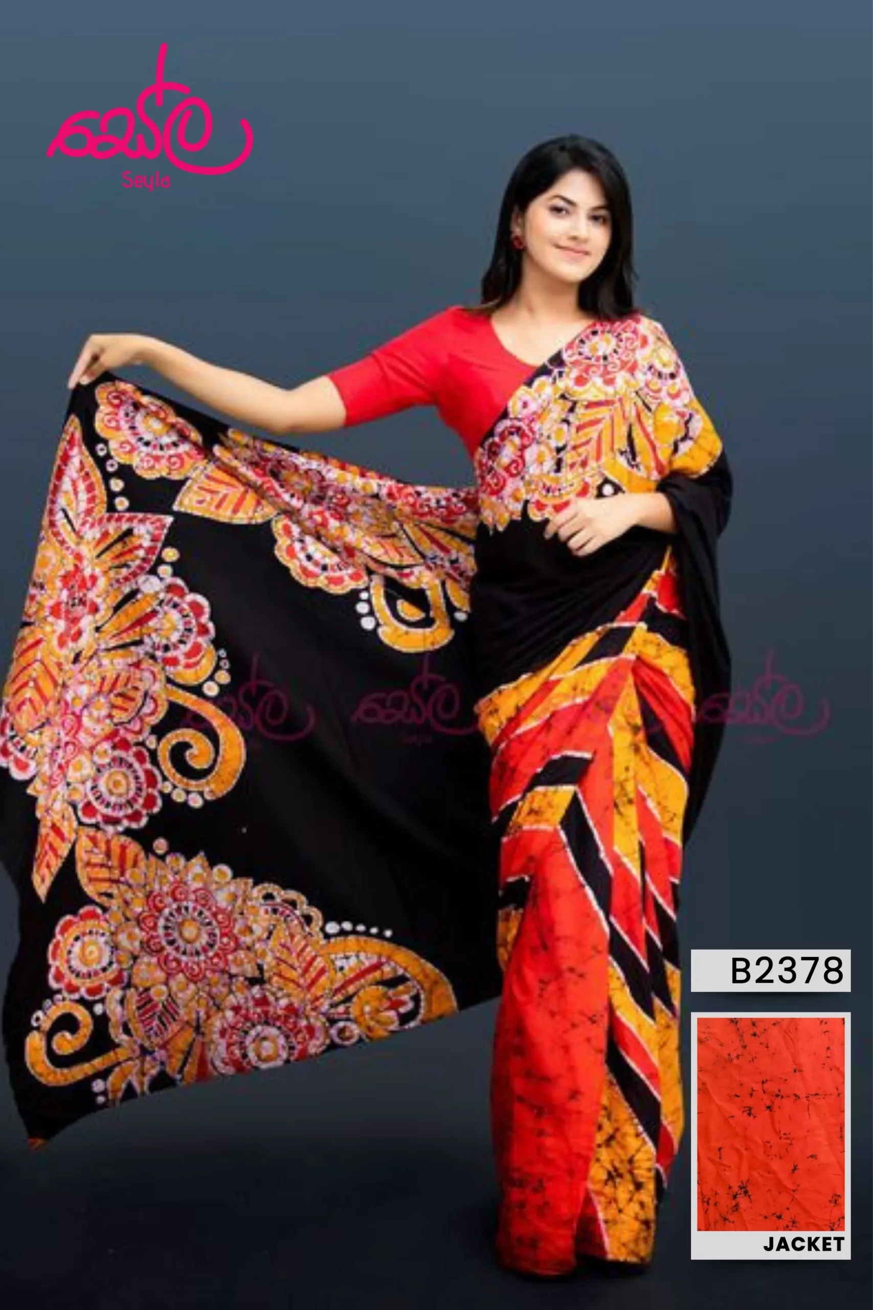 Seyla Batik Saree (96)