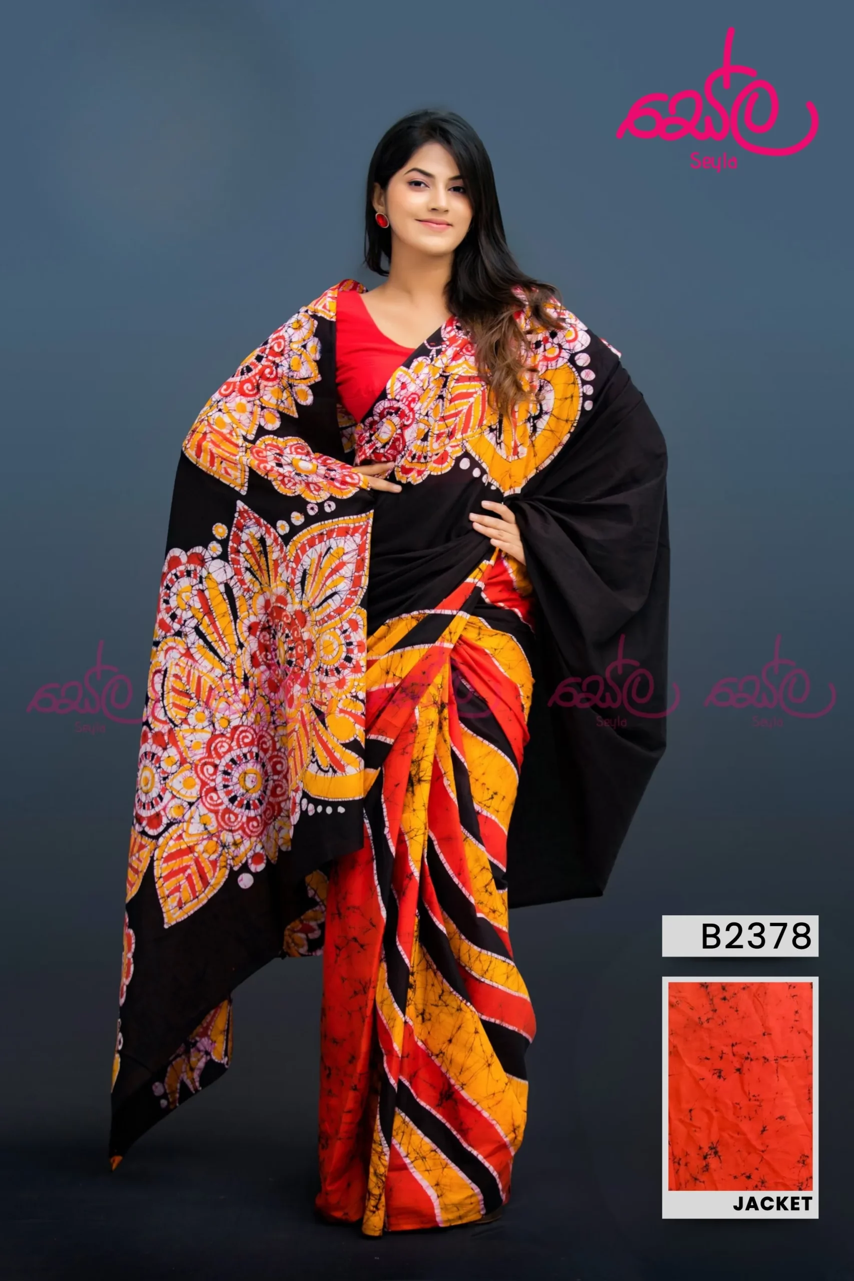 Seyla Batik Saree (98)